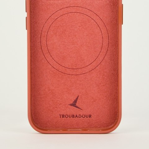 Troubadour Leather Case - etui skórzane do iPhone 18 Pro / 17 Pro kompatybilne z MagSafe (terracotta)
