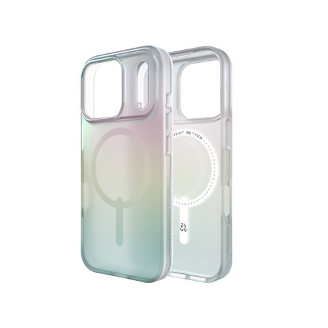 ZAGG Milan Snap - etui do iPhone 18 Pro / 17 Pro kompatybilne z MagSafe (iridescent)