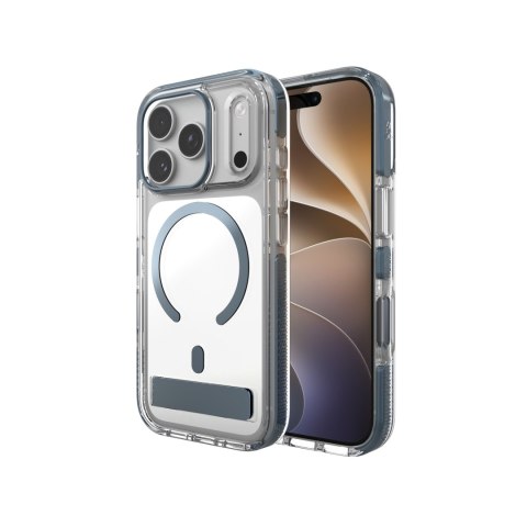 ZAGG Santa Cruz Snap KS Metallic - etui do iPhone 18 Pro / 17 Pro kompatybilne z MagSafe (blue shimmer)