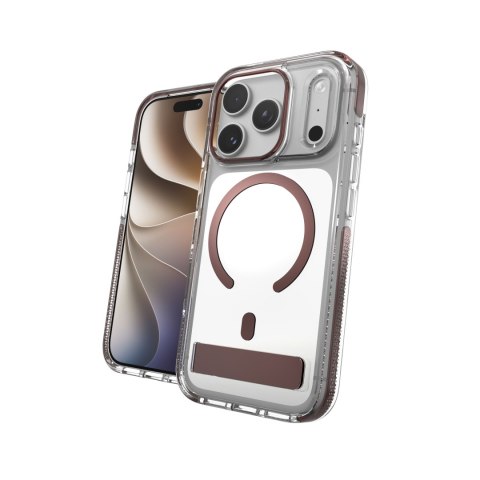 ZAGG Santa Cruz Snap KS Metallic - etui do iPhone 18 Pro / 17 Pro kompatybilne z MagSafe (burnt copper)