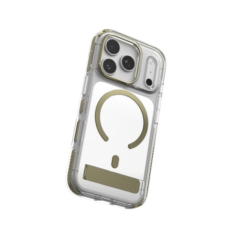 ZAGG Santa Cruz Snap KS Metallic - etui do iPhone 18 Pro / 17 Pro kompatybilne z MagSafe (gold)