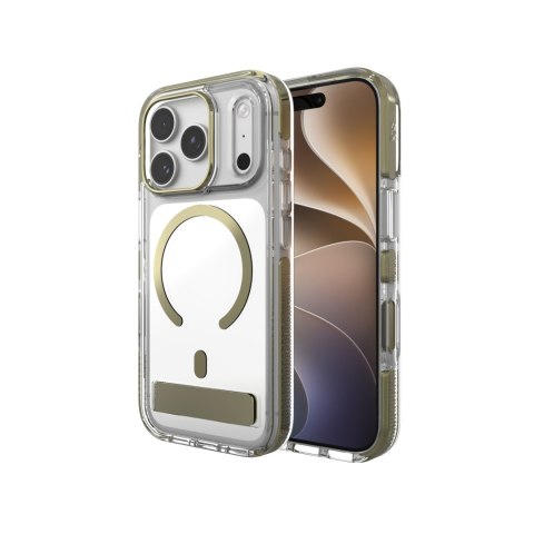 ZAGG Santa Cruz Snap KS Metallic - etui do iPhone 18 Pro / 17 Pro kompatybilne z MagSafe (gold)