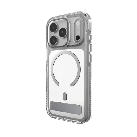 ZAGG Santa Cruz Snap KS Metallic - etui do iPhone 18 Pro / 17 Pro kompatybilne z MagSafe (silver)