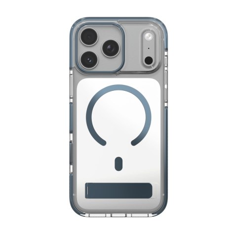 ZAGG Santa Cruz Snap KS Metallic - etui do iPhone 18 Pro Max / 17 Pro Max kompatybilne z MagSafe (blue shimmer)