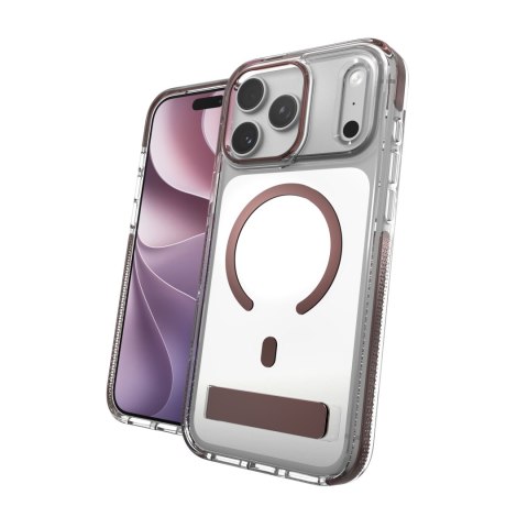 ZAGG Santa Cruz Snap KS Metallic - etui do iPhone 18 Pro Max / 17 Pro Max kompatybilne z MagSafe (burnt copper)