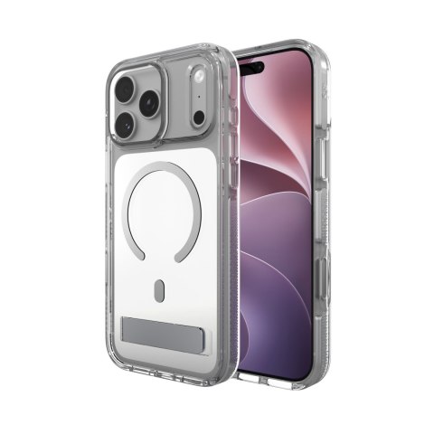 ZAGG Santa Cruz Snap KS Metallic - etui do iPhone 18 Pro Max / 17 Pro Max kompatybilne z MagSafe (silver)