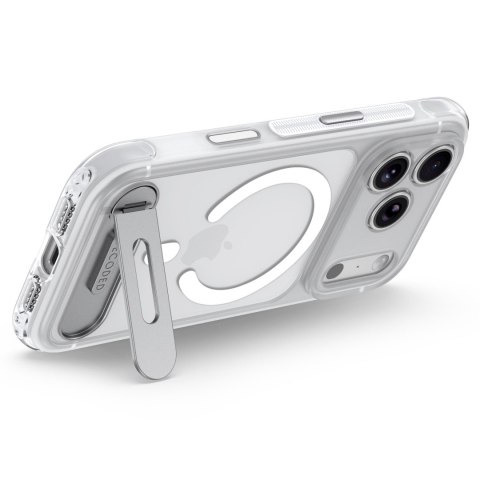 Decoded AntiMicrobial Hybrid Stand Backcover - etui z podstawką do iPhone 18 Pro / 17 Pro kompatybilne z MagSafe (clear)
