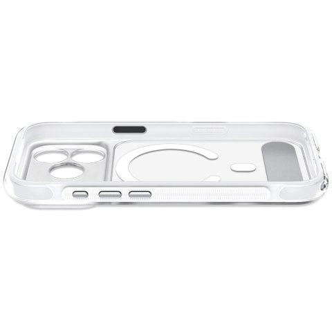 Decoded AntiMicrobial Hybrid Stand Backcover - etui z podstawką do iPhone 18 Pro Max / 17 Pro Max kompatybilne z MagSafe (clear)