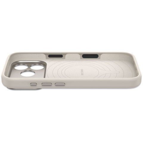 Decoded AntiMicrobial Silicone Backcover - etui do iPhone 18 Pro / 17 Pro kompatybilne z MagSafe (pebble grey)