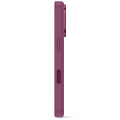 Decoded AntiMicrobial Silicone Backcover - etui do iPhone 18 Pro / 17 Pro kompatybilne z MagSafe (plum)