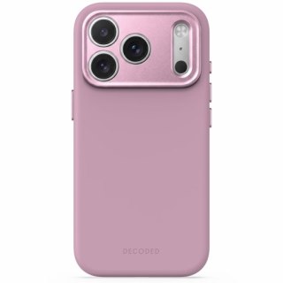 Decoded AntiMicrobial Silicone Backcover - etui do iPhone 18 Pro / 17 Pro kompatybilne z MagSafe (rose quartz)