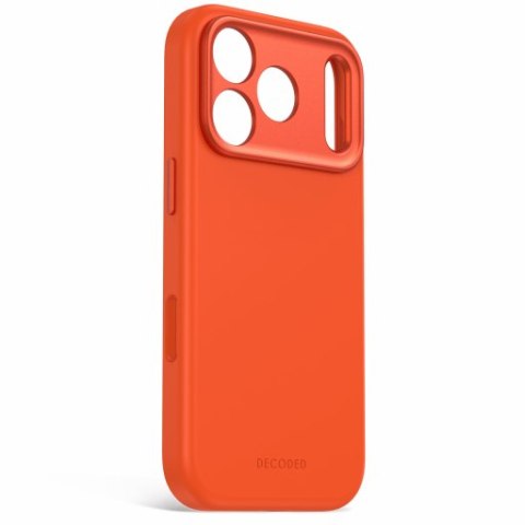 Decoded AntiMicrobial Silicone Backcover - etui do iPhone 18 Pro / 17 Pro kompatybilne z MagSafe (terracotta)