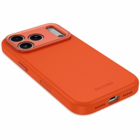 Decoded AntiMicrobial Silicone Backcover - etui do iPhone 18 Pro / 17 Pro kompatybilne z MagSafe (terracotta)