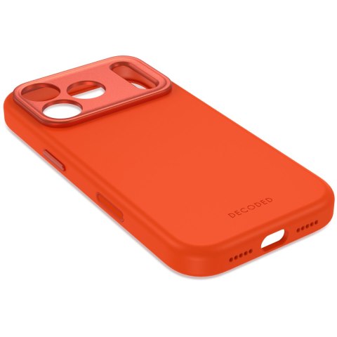 Decoded AntiMicrobial Silicone Backcover - etui do iPhone 18 Pro / 17 Pro kompatybilne z MagSafe (terracotta)
