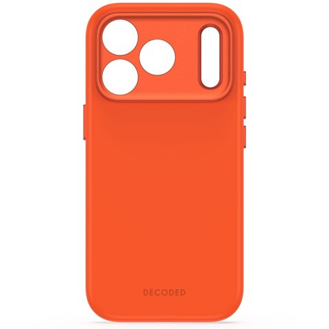 Decoded AntiMicrobial Silicone Backcover - etui do iPhone 18 Pro / 17 Pro kompatybilne z MagSafe (terracotta)