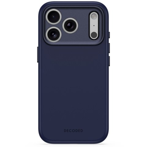 Decoded AntiMicrobial Silicone Backcover - etui do iPhone 18 Pro Max / 17 Pro Max kompatybilne z MagSafe (atlantic blue)
