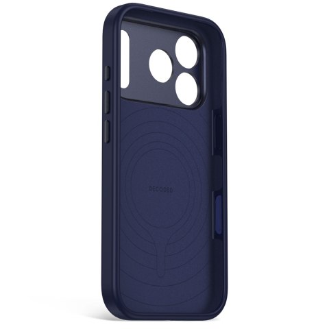 Decoded AntiMicrobial Silicone Backcover - etui do iPhone 18 Pro Max / 17 Pro Max kompatybilne z MagSafe (atlantic blue)