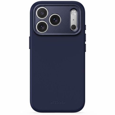Decoded AntiMicrobial Silicone Backcover - etui do iPhone 18 Pro Max / 17 Pro Max kompatybilne z MagSafe (atlantic blue)