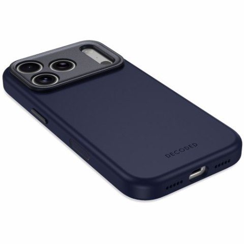 Decoded AntiMicrobial Silicone Backcover - etui do iPhone 18 Pro Max / 17 Pro Max kompatybilne z MagSafe (atlantic blue)