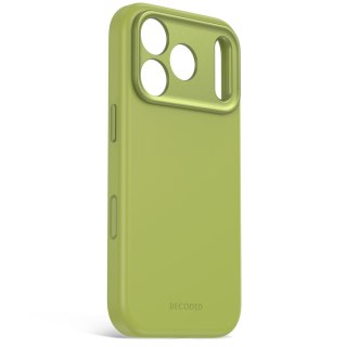 Decoded AntiMicrobial Silicone Backcover - etui do iPhone 18 Pro Max / 17 Pro Max kompatybilne z MagSafe (moss green)