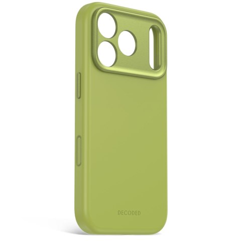 Decoded AntiMicrobial Silicone Backcover - etui do iPhone 18 Pro Max / 17 Pro Max kompatybilne z MagSafe (moss green)