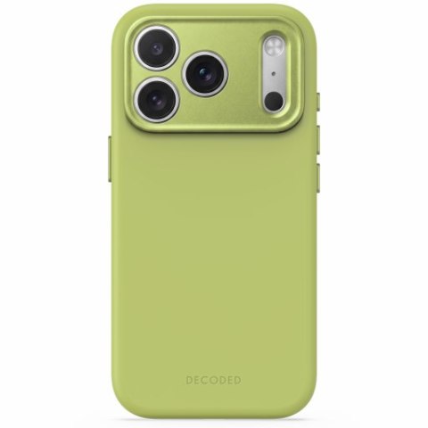 Decoded AntiMicrobial Silicone Backcover - etui do iPhone 18 Pro Max / 17 Pro Max kompatybilne z MagSafe (moss green)