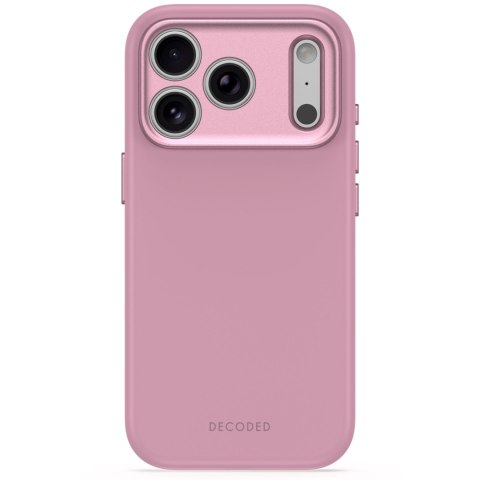 Decoded AntiMicrobial Silicone Backcover - etui do iPhone 18 Pro Max / 17 Pro Max kompatybilne z MagSafe (rose quartz )