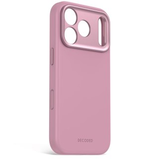 Decoded AntiMicrobial Silicone Backcover - etui do iPhone 18 Pro Max / 17 Pro Max kompatybilne z MagSafe (rose quartz )