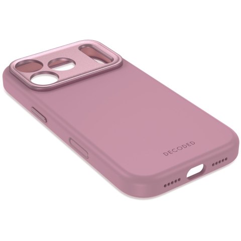 Decoded AntiMicrobial Silicone Backcover - etui do iPhone 18 Pro Max / 17 Pro Max kompatybilne z MagSafe (rose quartz )