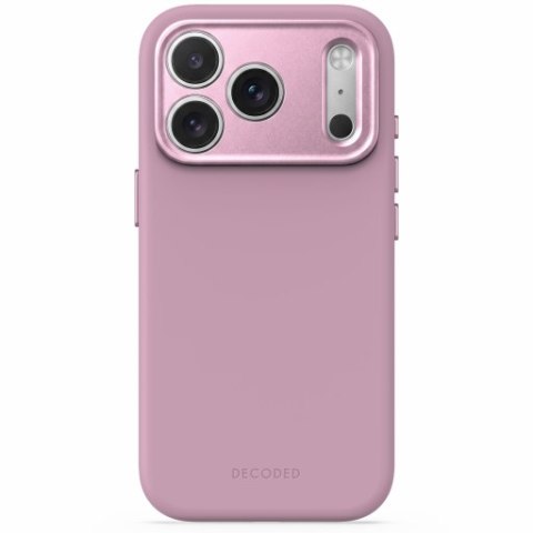 Decoded AntiMicrobial Silicone Backcover - etui do iPhone 18 Pro Max / 17 Pro Max kompatybilne z MagSafe (rose quartz )