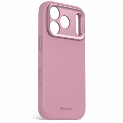 Decoded AntiMicrobial Silicone Backcover - etui do iPhone 18 Pro Max / 17 Pro Max kompatybilne z MagSafe (rose quartz )