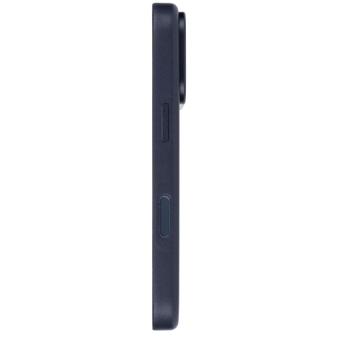 Decoded Leather Backcover - skórzane etui do iPhone 18 Pro / 17 Pro kompatybilne z MagSafe (midnight)