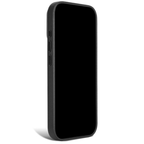 Decoded Leather Backcover - skórzane etui do iPhone 18 Pro Max / 17 Pro Max kompatybilne z MagSafe (black)