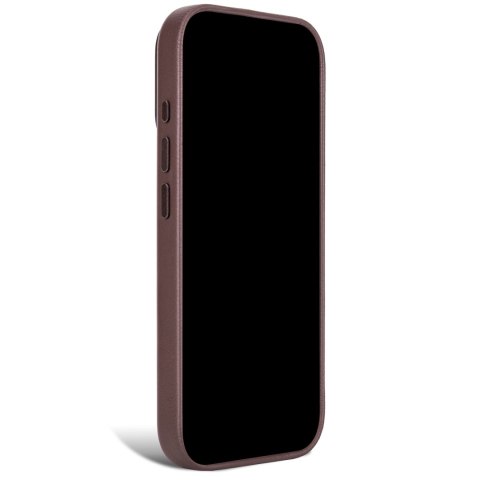 Decoded Leather Backcover - skórzane etui do iPhone 18 Pro Max / 17 Pro Max kompatybilne z MagSafe (chocolat brown)