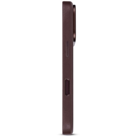 Decoded Leather Backcover - skórzane etui do iPhone 18 Pro Max / 17 Pro Max kompatybilne z MagSafe (chocolat brown)