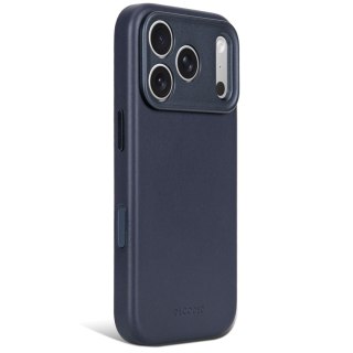 Decoded Leather Backcover - skórzane etui do iPhone 18 Pro Max / 17 Pro Max kompatybilne z MagSafe (midnight)