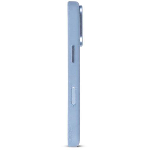 Decoded Leather Backcover - skórzane etui do iPhone 18 Pro Max / 17 Pro Max kompatybilne z MagSafe (sky blue)