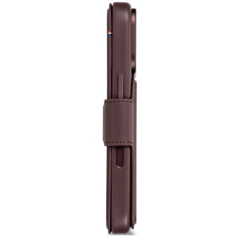 Decoded Leather Detachable Wallet - skórzane etui do iPhone 18 Pro / 17 Pro kompatybilne z MagSafe (chocolat brown)