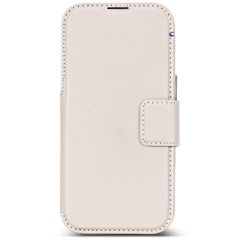 Decoded Leather Detachable Wallet - skórzane etui do iPhone 18 Pro / 17 Pro kompatybilne z MagSafe (taupe)