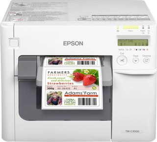 EPSON ColorWorks C3500 - kolorowa biurkowa drukarka etykiet