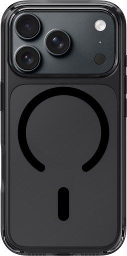 Laut Crystal Fluro - etui do iPhone 18 Pro / 17 Pro kompatybilne z MagSafe (black crystal)
