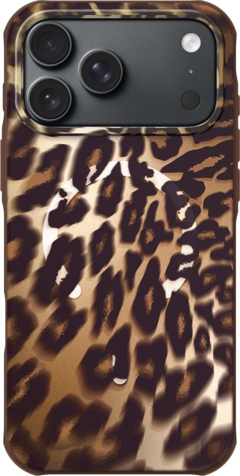 Laut Huex Wave - etui do iPhone 18 Pro / 17 Pro kompatybilne z MagSafe (mocha leopard)
