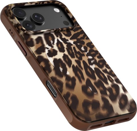 Laut Huex Wave - etui do iPhone 18 Pro / 17 Pro kompatybilne z MagSafe (mocha leopard)