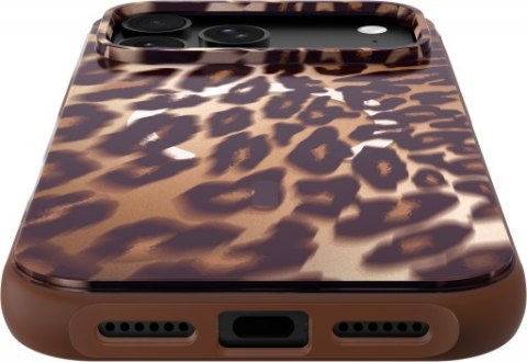 Laut Huex Wave - etui do iPhone 18 Pro / 17 Pro kompatybilne z MagSafe (mocha leopard)