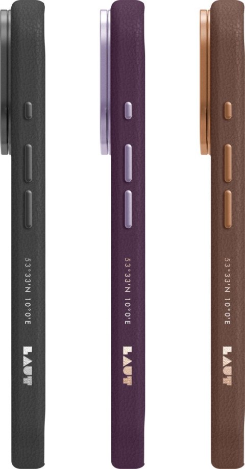 Laut Lux Edge - etui do iPhone 18 Pro / 17 Pro kompatybilne z MagSafe (deep plum)