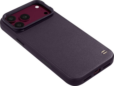 Laut Lux Edge - etui do iPhone 18 Pro / 17 Pro kompatybilne z MagSafe (deep plum)
