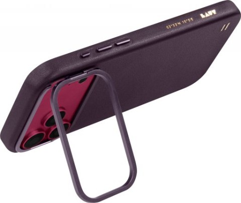 Laut Lux Edge - etui do iPhone 18 Pro / 17 Pro kompatybilne z MagSafe (deep plum)