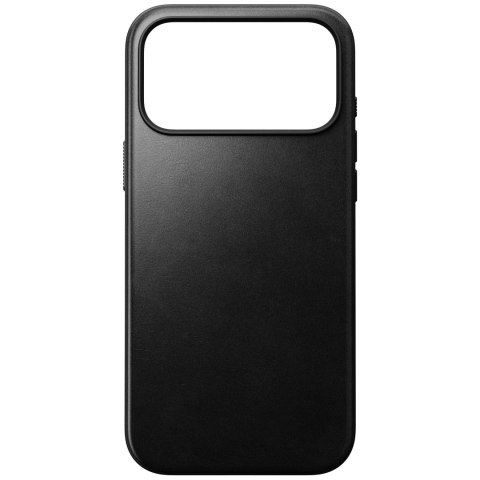 NOMAD Modern Leather Case - etui do iPhone 18 Pro Max / 17 Pro Max kompatybilne z MagSafe, skóra Horween (black)
