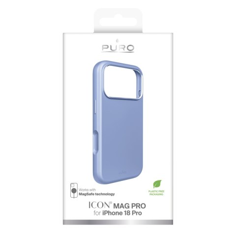Puro Icon Mag Pro - etui do iPhone 18 Pro / 17 Pro kompatybilne z MagSafe (polar blue)