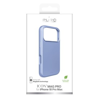 Puro Icon Mag Pro - etui do iPhone 18 Pro Max / 17 Pro Max kompatybilne z MagSafe (polar blue)